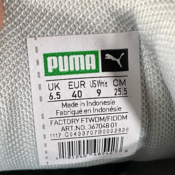 PUMA SUEDE GLITZ SNEAKERS Women’s size 9 - Picture 7 of 8